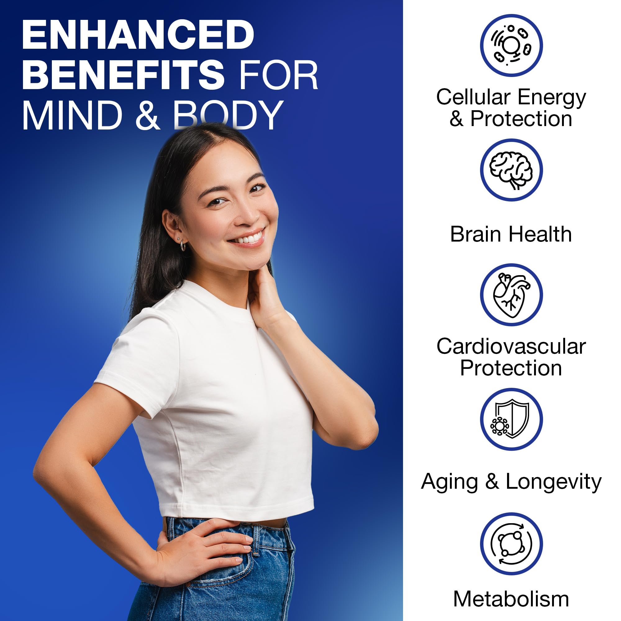 Nutrivein Premium NAD + Resveratrol Supplement 600 mg - 30 Servings (60 Capsules): Powerful Synergistic NAD Resveratrol Supplement - Aging, Cognition, Metabolism, & Overall Well-Being