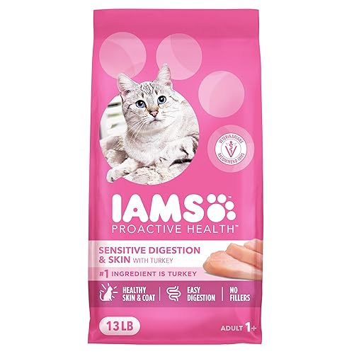 IAMS Proactive Health Adult Sensitive Digestion & Skin Dry Cat