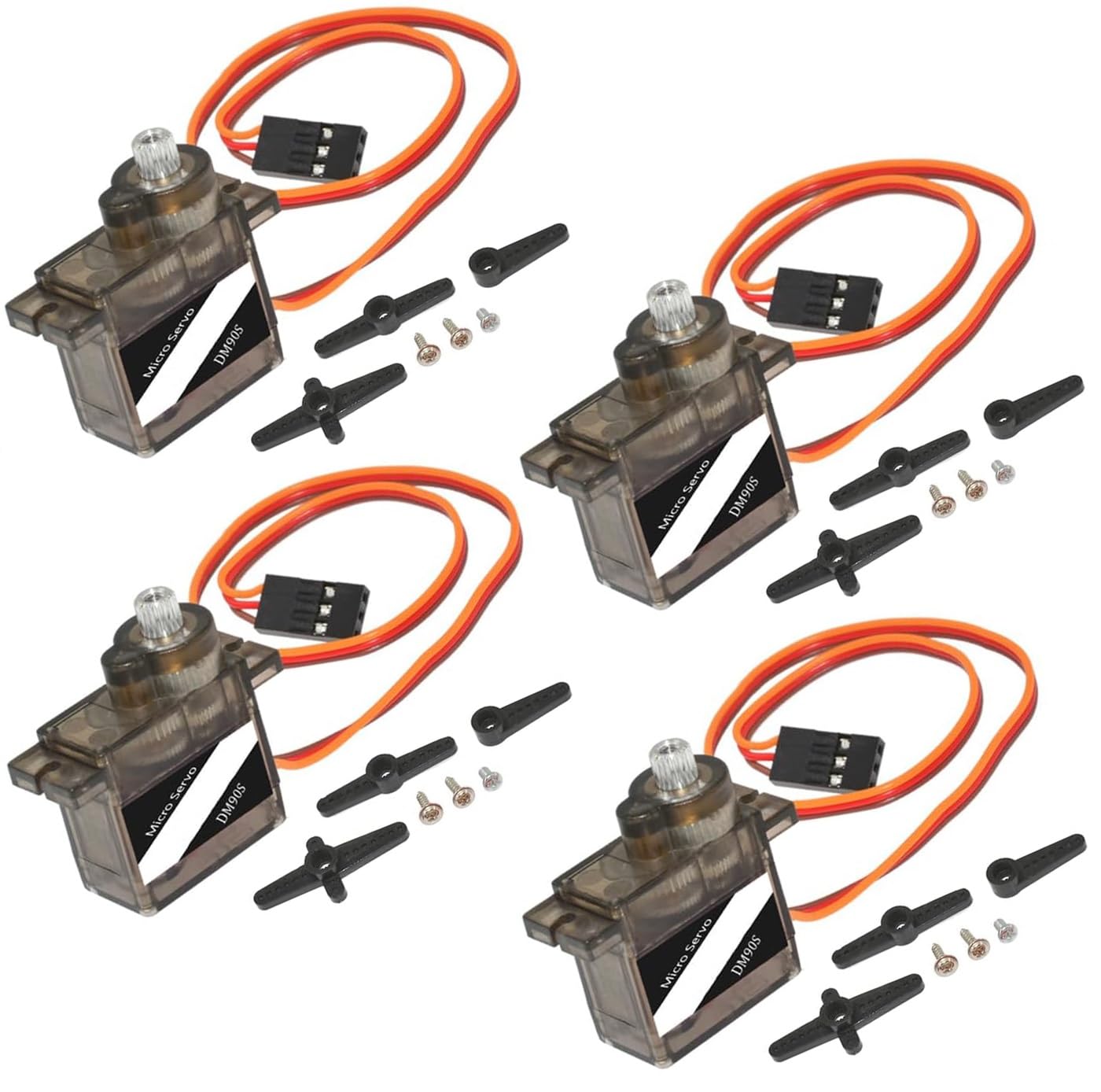 SunFounder SF180M 9g Micro Servo Motor (2 Pack) - Digital Metal Gear For RC Plane Helicopter Robot
