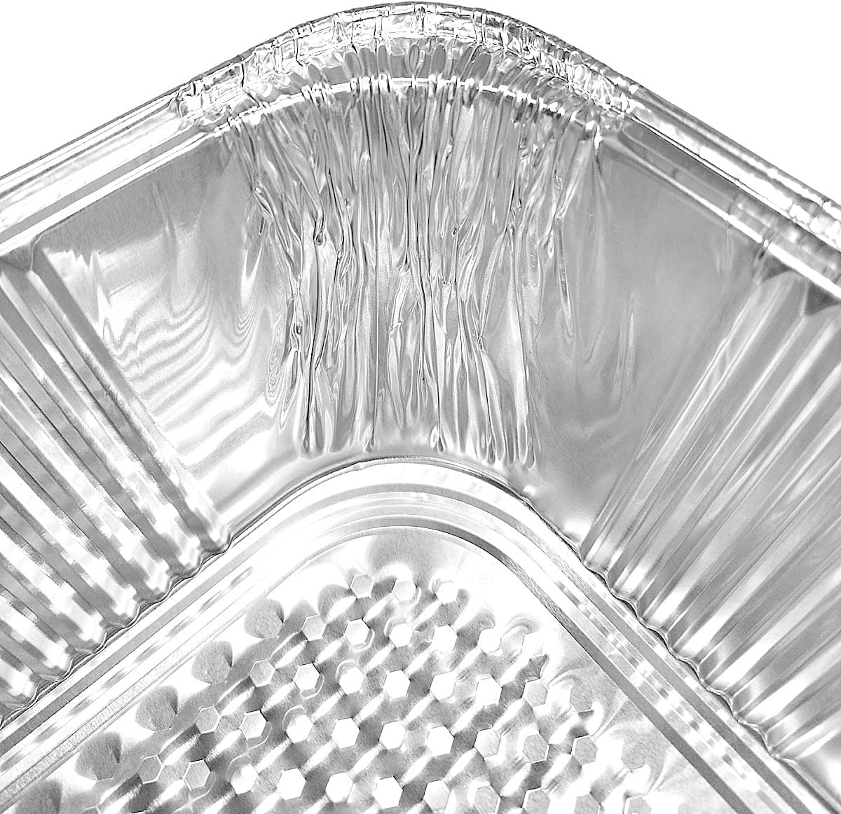 PACTOGO Half-Size (1/2) 4" Extra-Deep Alumium Foil Steam Table Roaster Pans with Lids - Disposable Containers Great for Baking, Broiling, Heating, Catering, Meal Prep (Pack of 50 Sets)