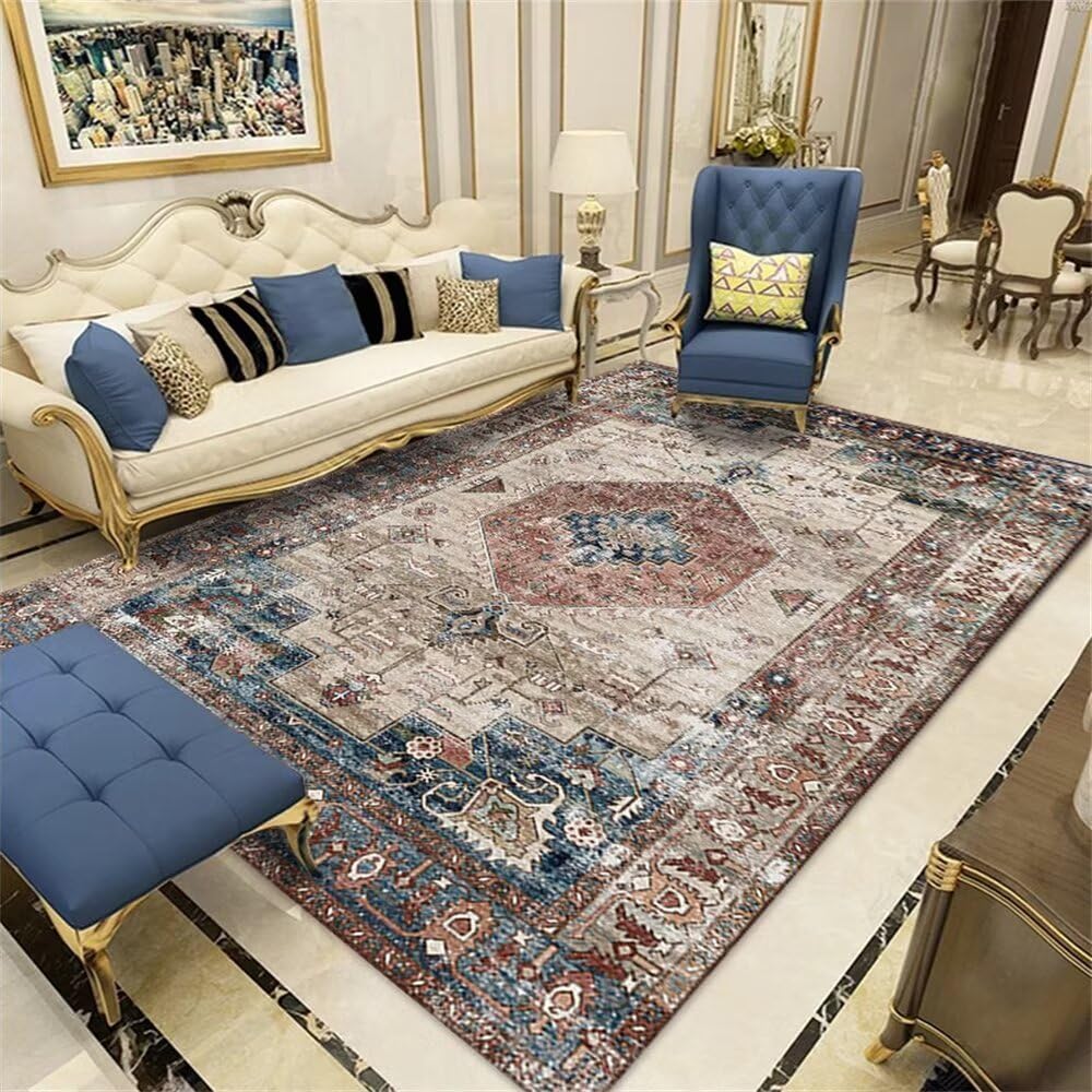 Tapis canapé moderne vieux style vintage pour chambre ado fille