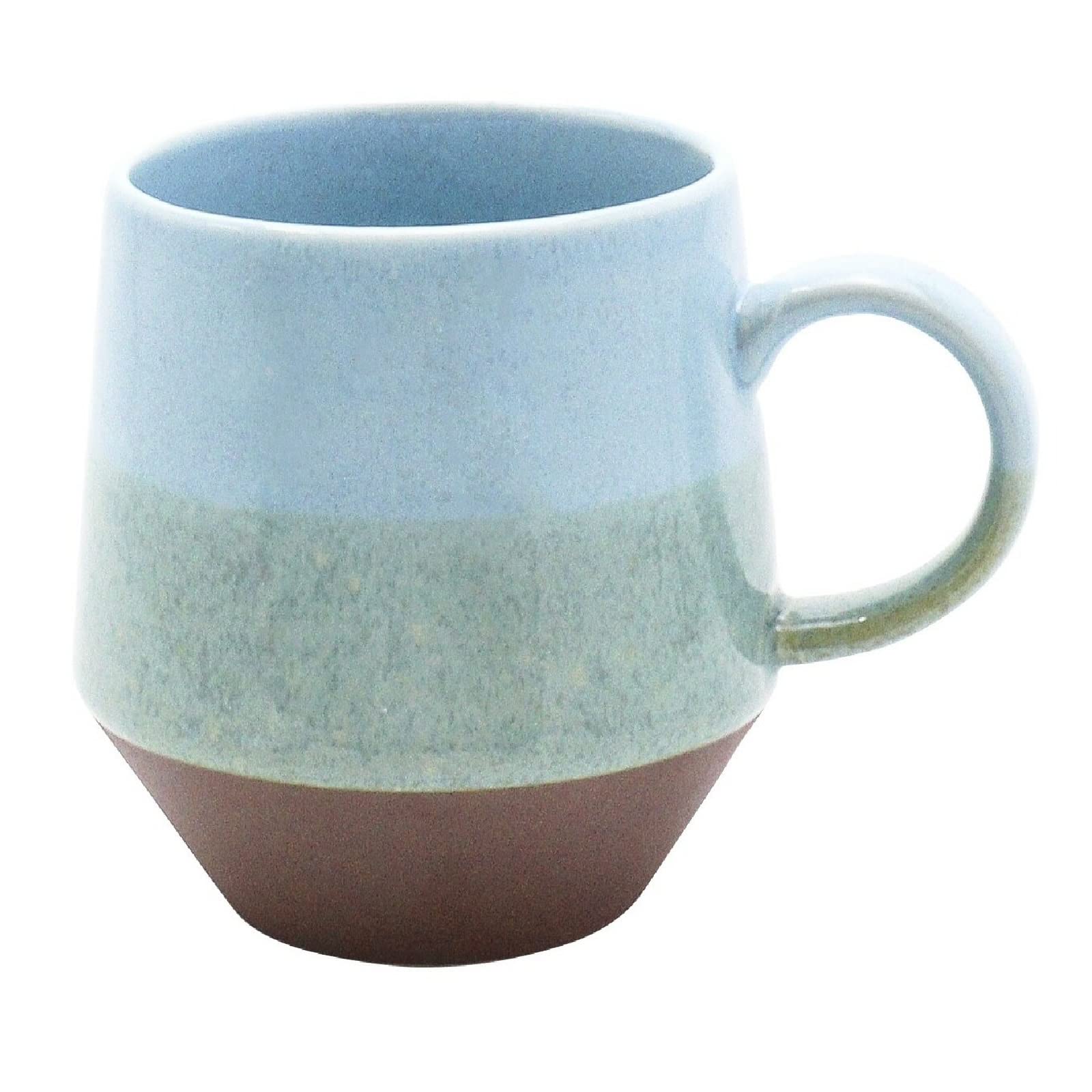 Amazon.co.jp: 美濃焼 マグカップ 周山作 珠形マグ茶重ね (トルコ 