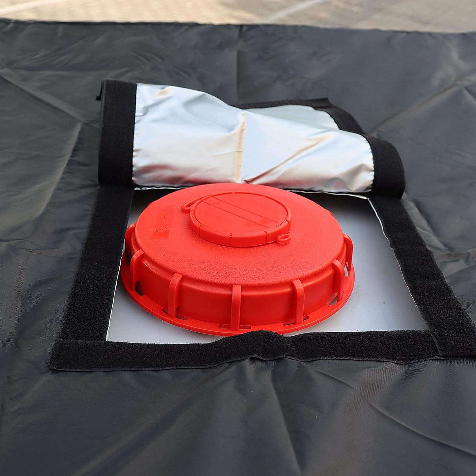 IBC - Cubierta para depósito, protector impermeable para 300L/600L/800L/1000L bronceado de agua, tela de buey 210D, tial IBC Sto Solut