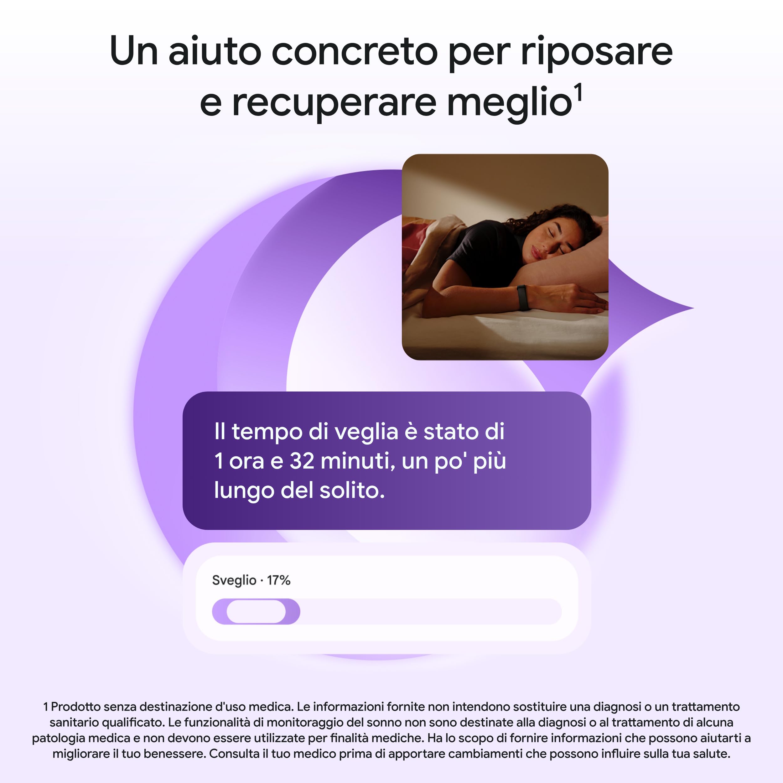 Google Fitbit Air - Activity tracker senza schermo con monitoraggio di fitness, battito cardiaco e sonno - Coaching personalizzato basato sull'AI - Fino a 7 giorni di autonomia - Rosso lampone