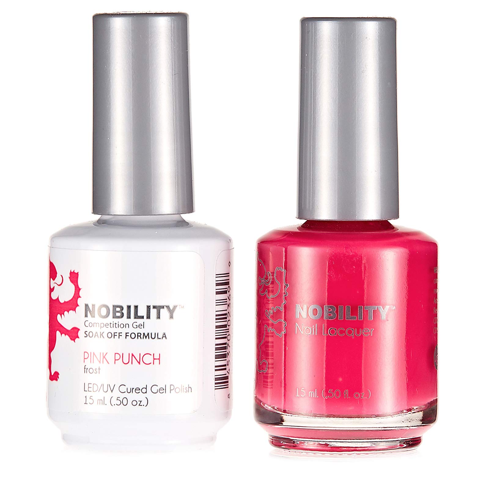 LechatNobility Gel Polish & Nail Lacquer, Pink Punch