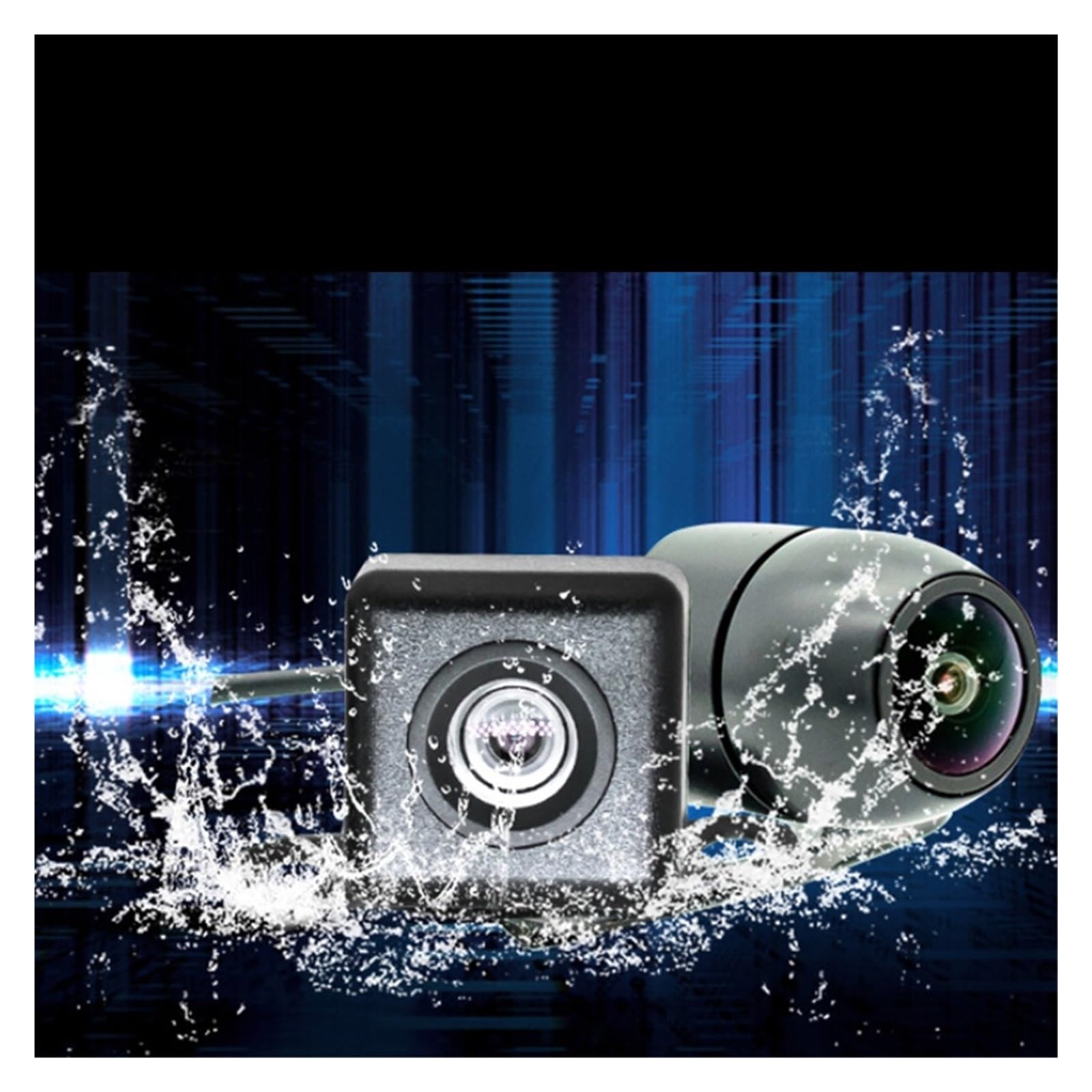 Enregistreur de conduite de moto, double caméra étanche, for toutes les fonctions d'enregistrement Audio de moto