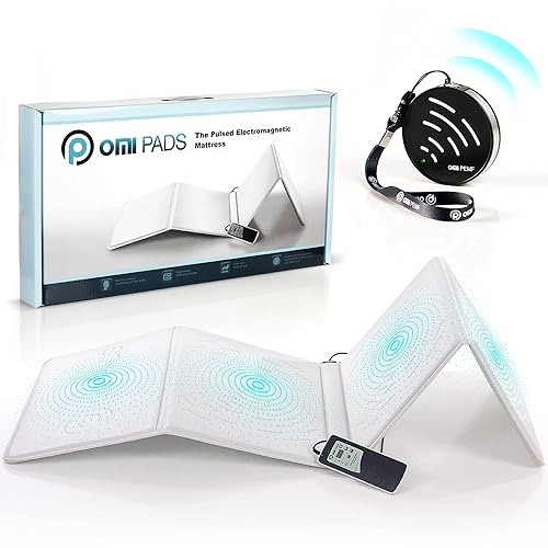 OMI РЕМF Full Body Mat for General Wellness, Stress, Relaxation & Boosted Energy Levels, Magnetic Field Therapy with Controller & Portable Medallion Device