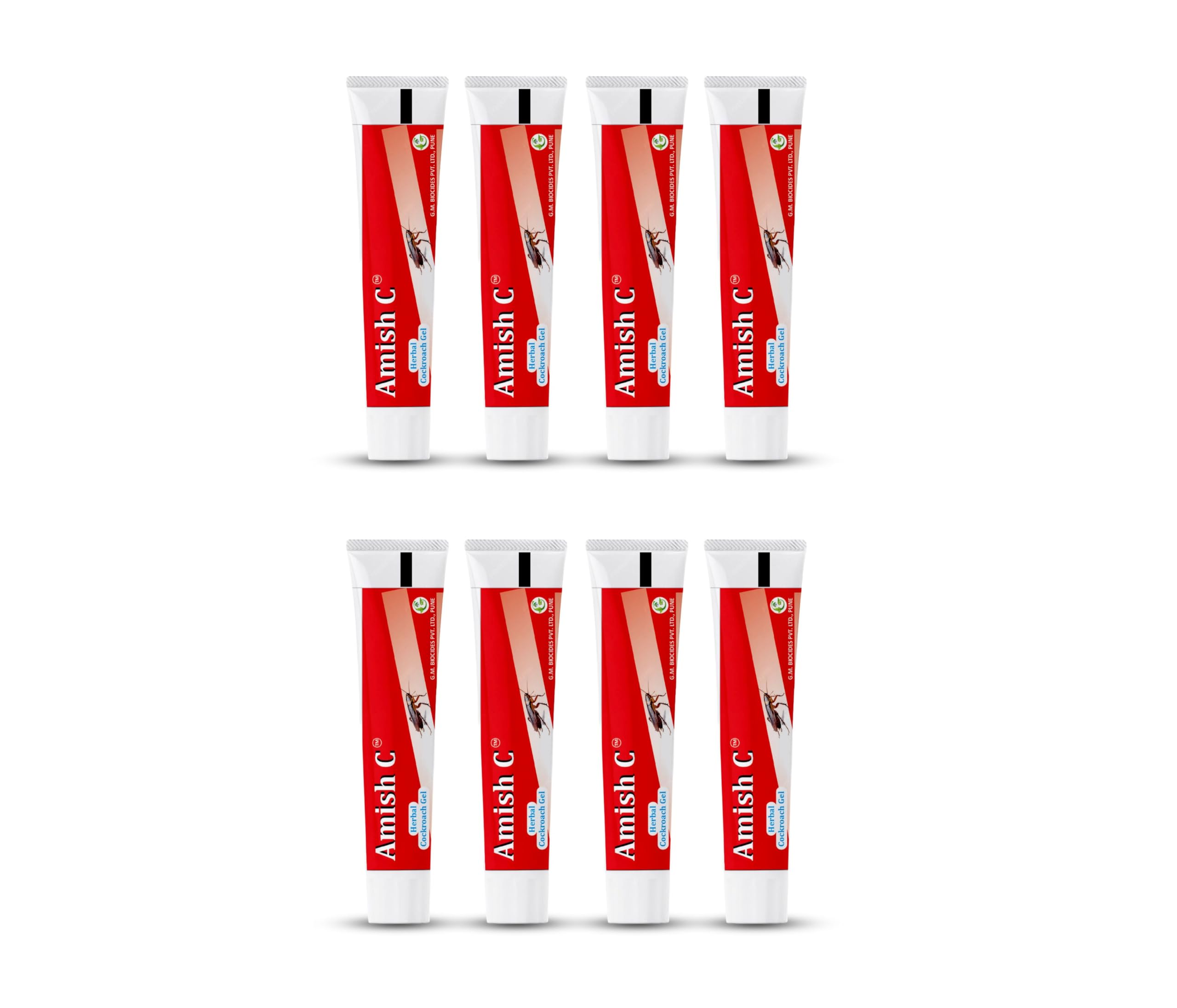 Amish C Herbal Cockroach Gel Pack Of 8|10 Minutes Result Guaranty|Removes Entire Cockroach Infestation|Powerful Cockroach Repellent For Home|100% Organic Chemical Free Roach Gel Bait For Home Kitchen (B09M9QRKPG) Amazon Price History, Amazon Price Tracker