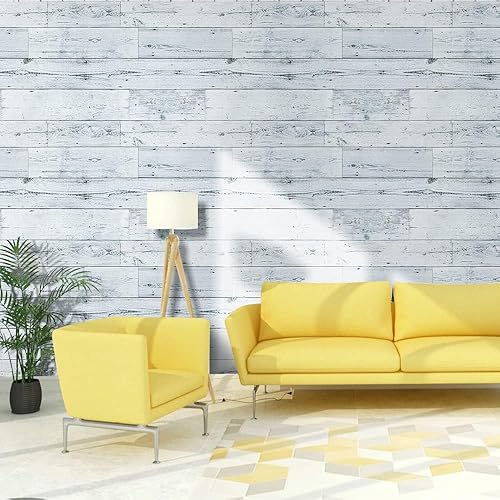 Papel tapiz de madera envejecida Shiplap para despegar y pegar, papel de contacto para gabinetes, papel tapiz de grano de madera autoadhesivo