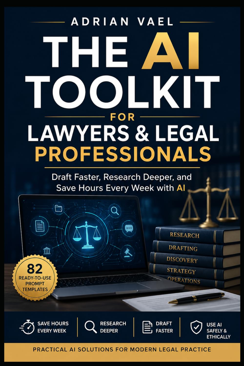 The AI Toolkit for Lawyers & Legal Professionals: Draft Faster, Research Deeper, and Save Hours Every Week with AI (The AI Toolkit Professional Series)