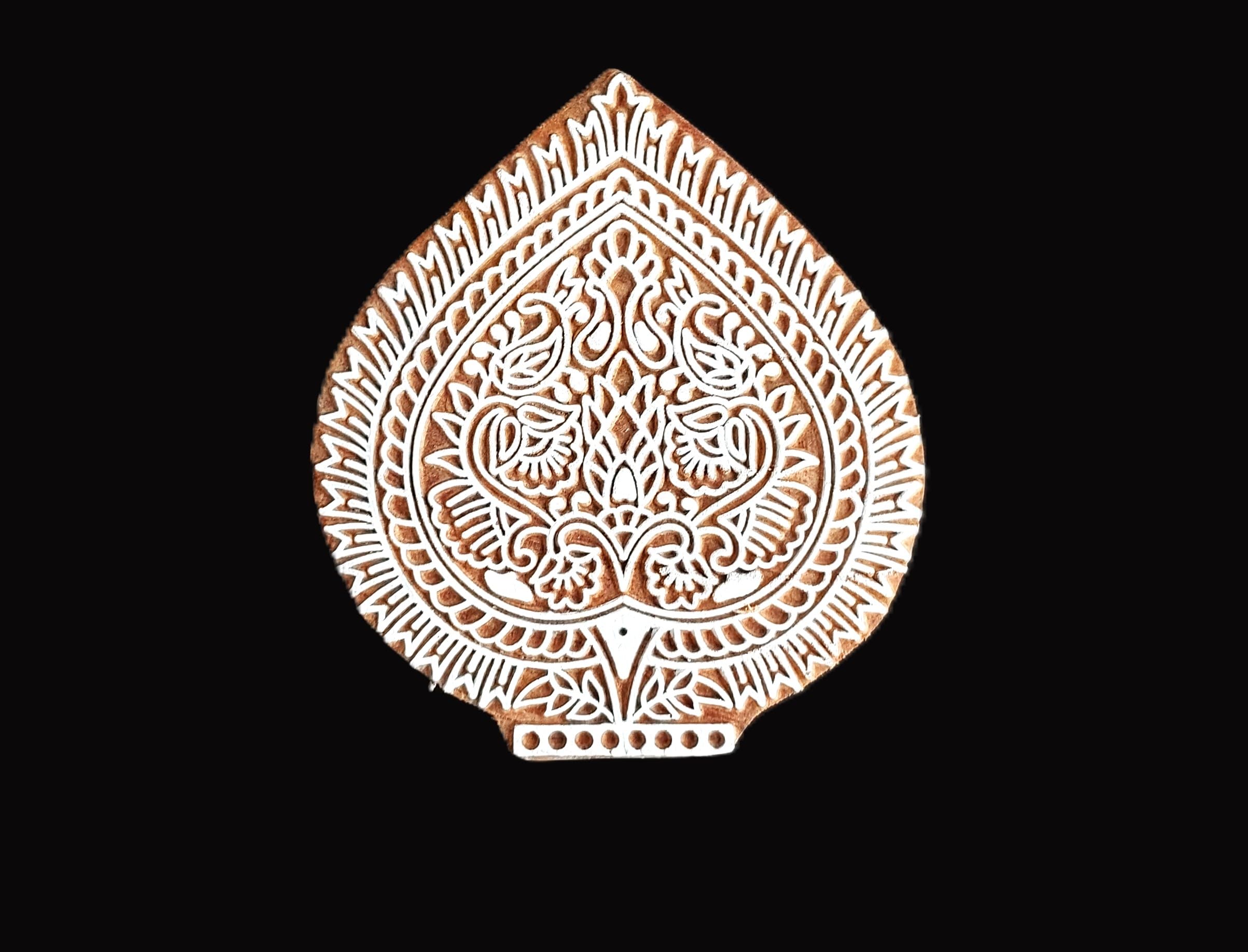 RB Exports Heart Designs Hand Carved Taxtile Stamps Wooden Scrapbook Printing Blocks (Set of 1) Size ; 5 inches (B0CSBVPLTF) Amazon Price History, Amazon Price Tracker