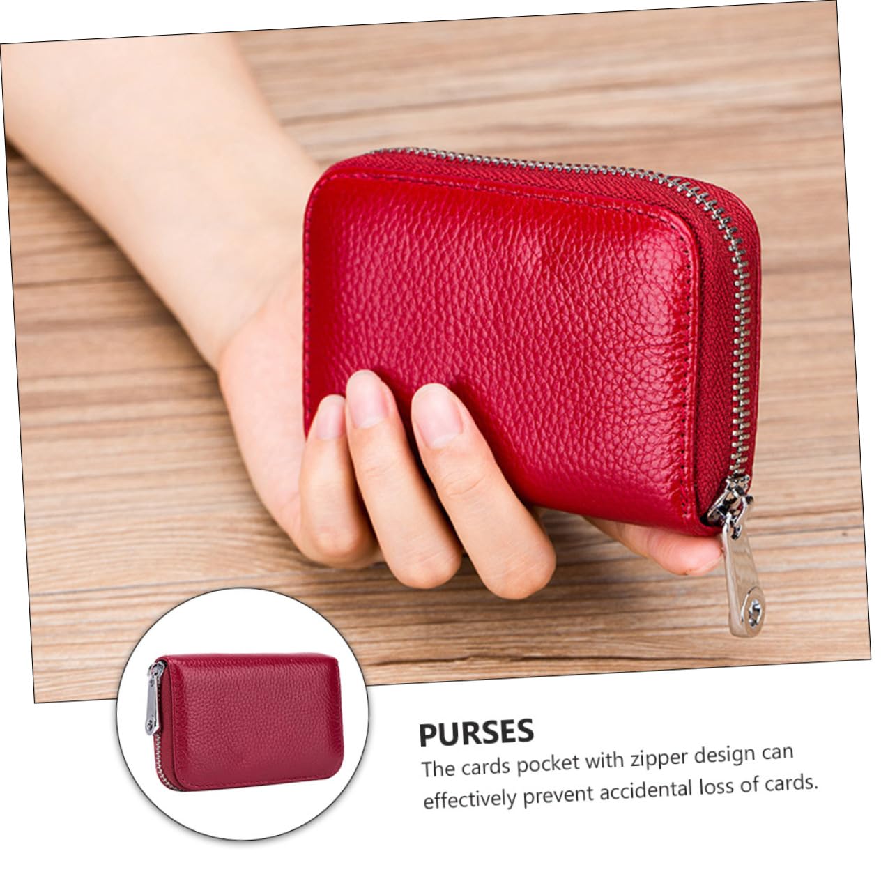 Beaupretty Portable Rfid Cards Holder Compact Wallet for Secure Storage of Ids Credit Cards Items Stylish Lightweight Theft Design