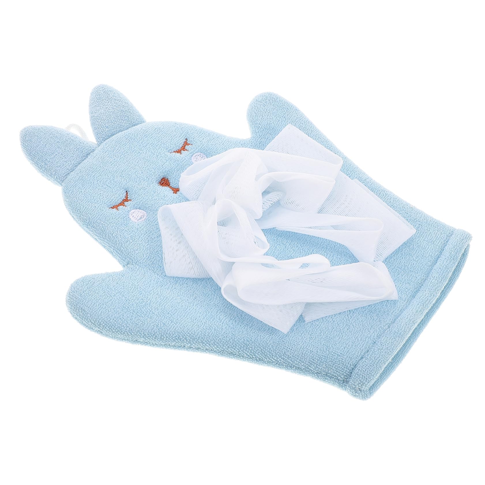TOYANDONA Toalla de baño Toalla Atractiva Esponja de baño Mitones de bebé recién Nacido Manoplas Bebe 6-12 Meses Guantes de baño exfoliantes para bebé Guantes para la Ducha poliéster