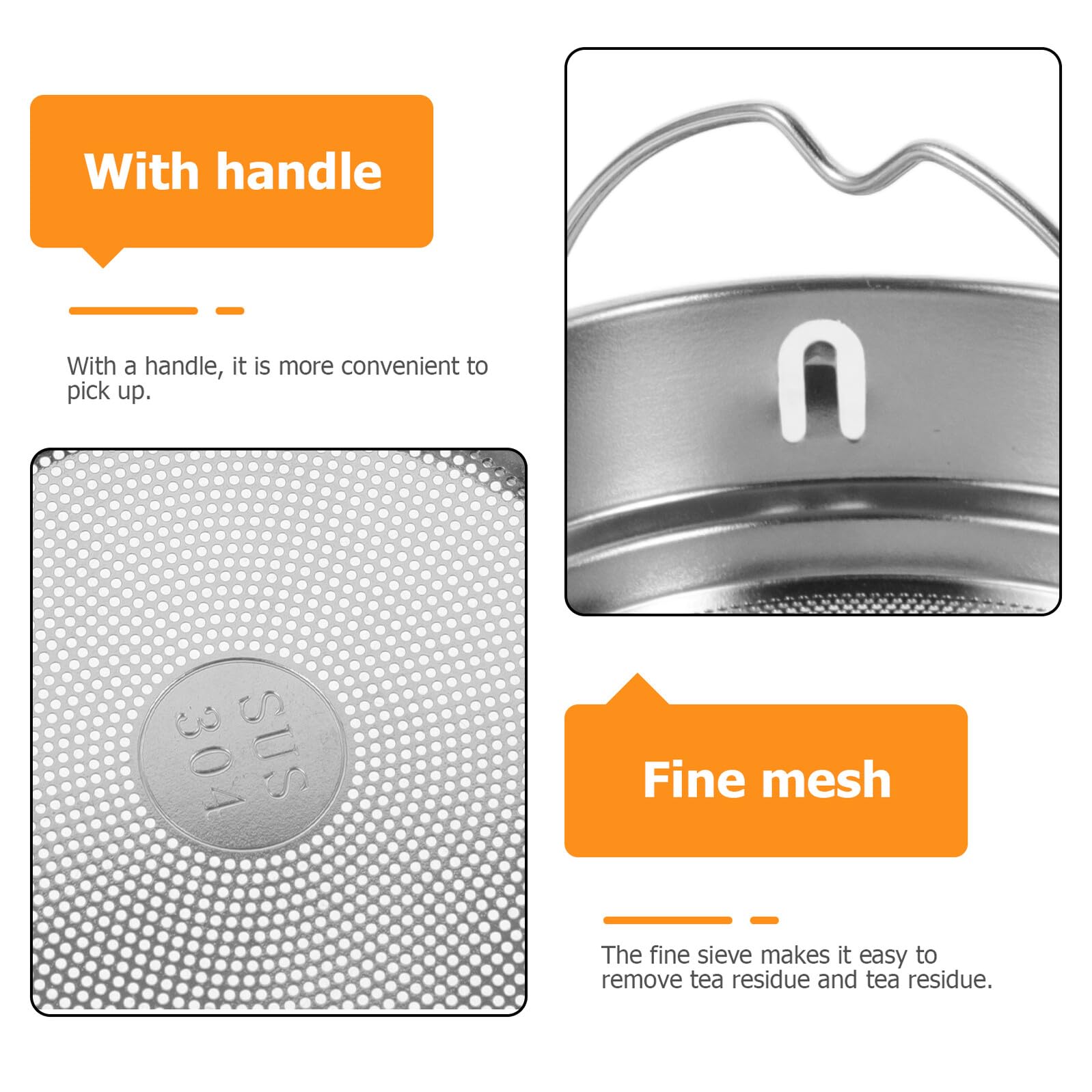 Homoyoyo 2pièces Infuseur à Thé Acier Inoxydable avec Maille Fine pour Bouteille Isotherme Filtre Réutilisable pour Thé Vrac