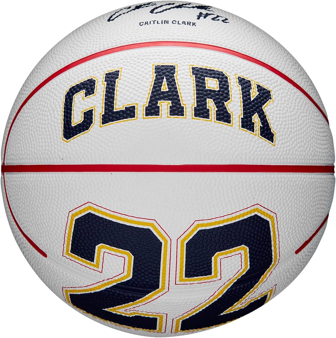 WILSON WNBA Player Icon Mini Basketball - Caitlin Clark, Size 3-22"