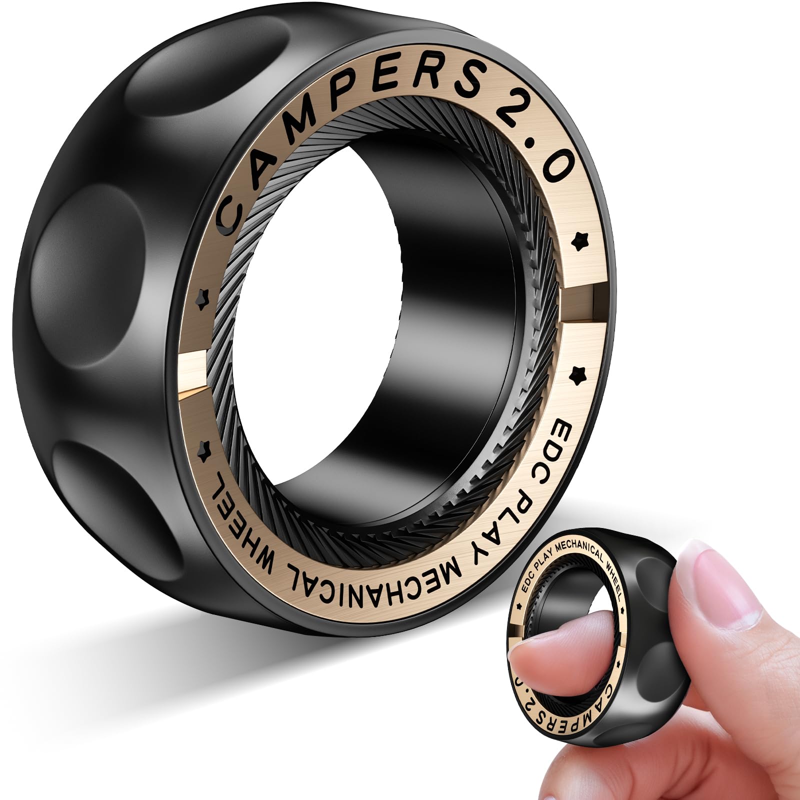 INNÔPLUS Upgrade Magnetic Fidget Spinner Ring