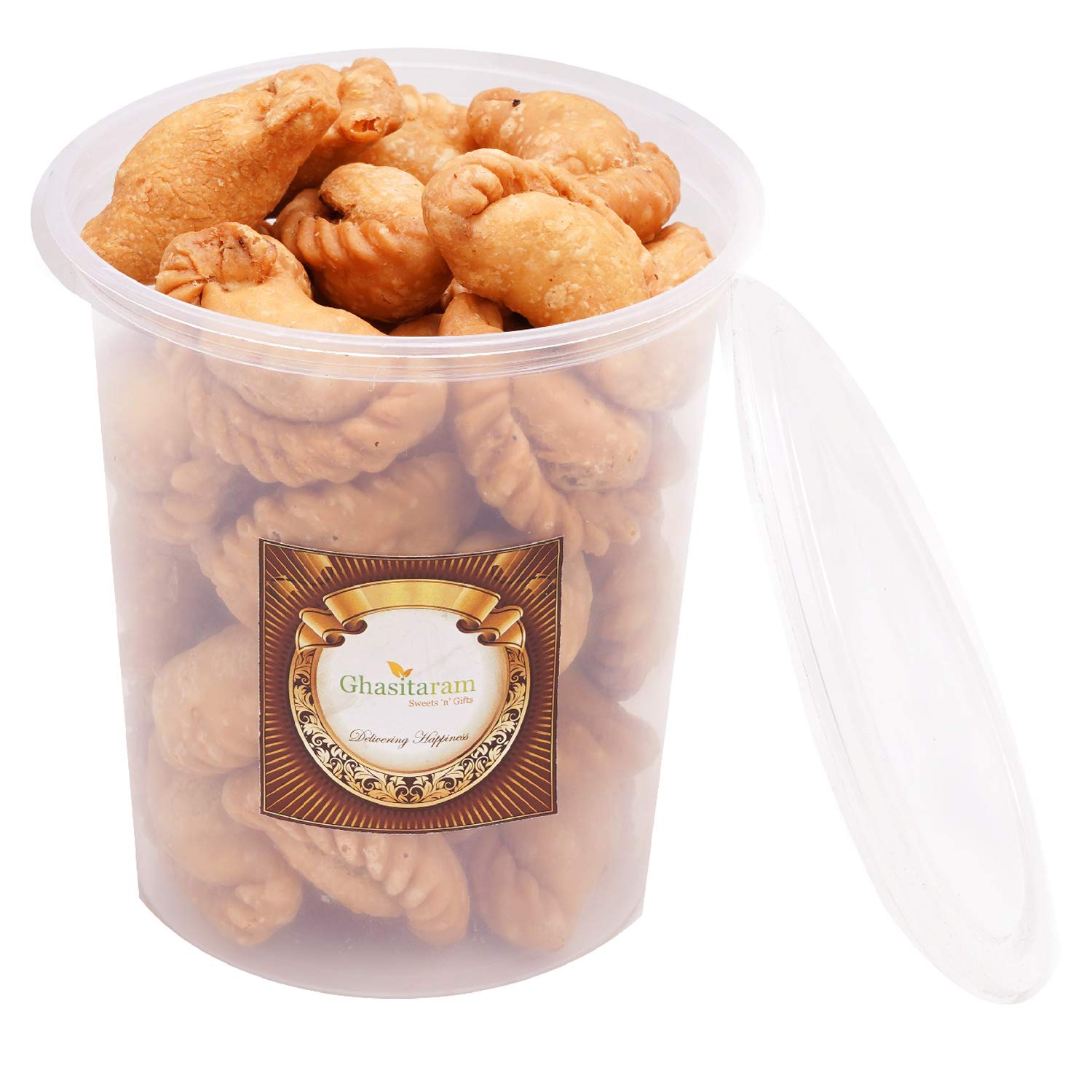 Ghasitaram Gifts Holi- Sweets/ Holi Hampers/ Holi- Sweets/ Holi Hampers/ Farsaan Gujiya 400 GMS |Diwali,Holi,Rakhi,Valentine,Christmas,Birthday,Anniversary,Gift for Her,Him,Mothers Day,Fathers Day| (B08Y6S6JPQ) Amazon Price History, Amazon Price Tracker