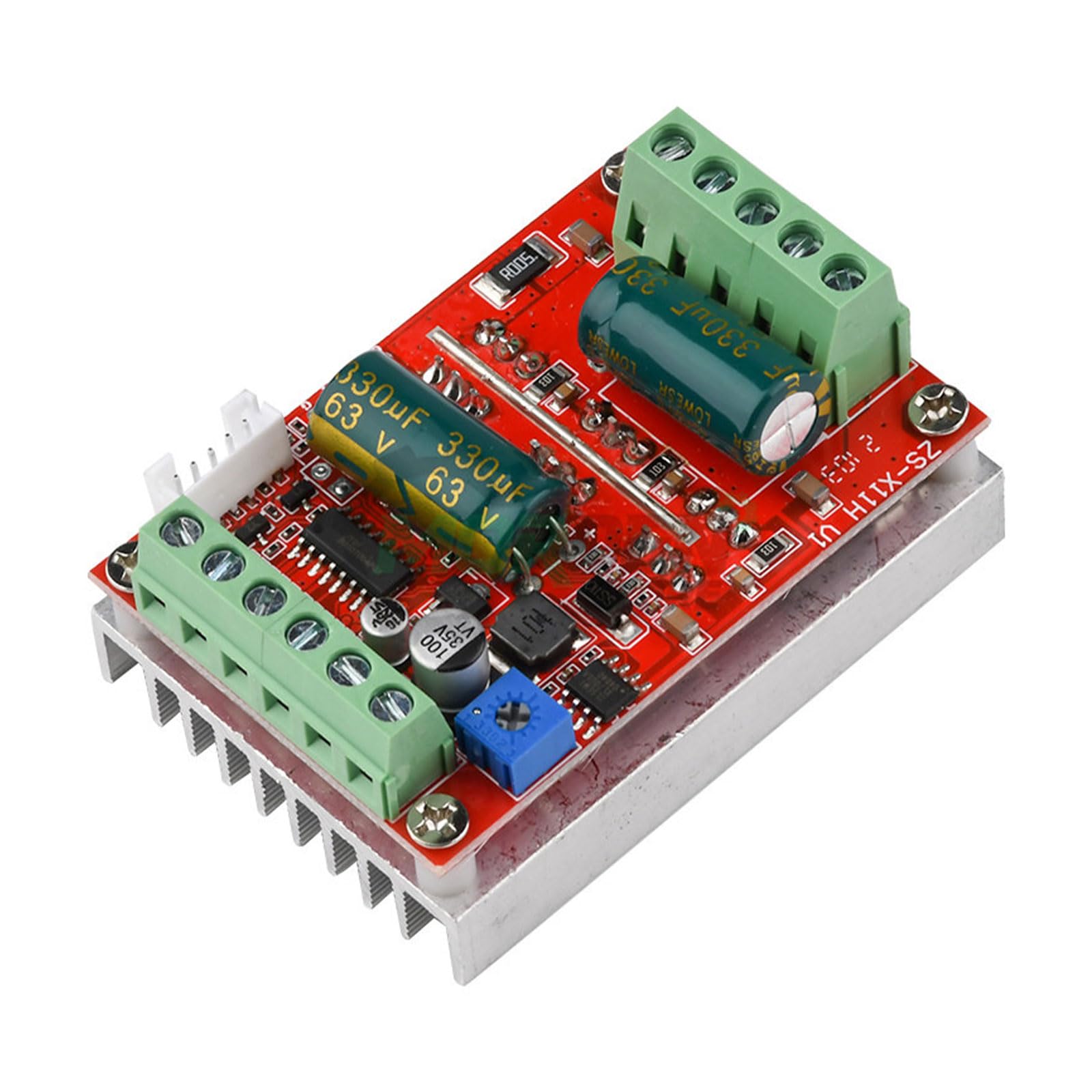 Contrôleur moteur sans balais Morain 6-60V 400W triphasé avec capteurs Halls pour projets DIY