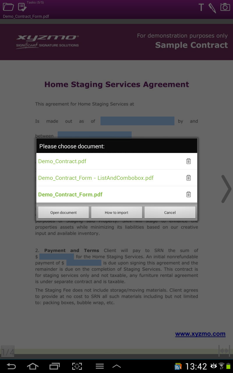 SIGNificant Signature Capture - Application sur Amazon Appstore