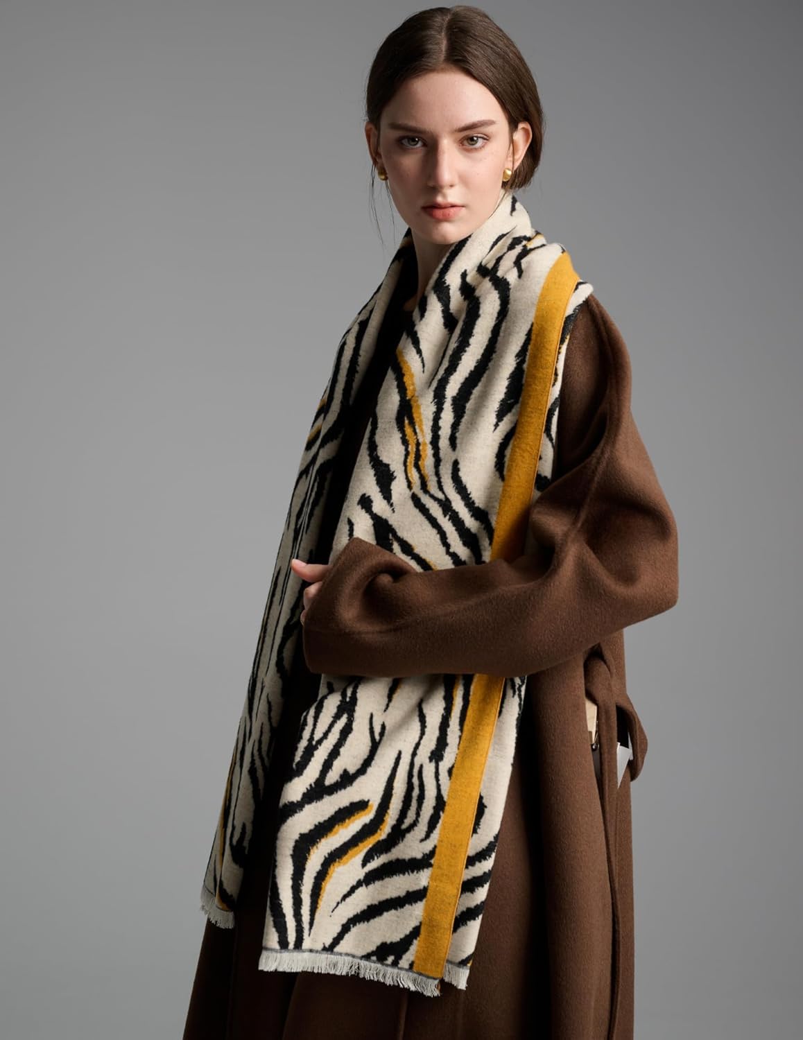 Luxurious Scarf for Women, Warm Soft Scarves Winter Gift for Her - Image 7