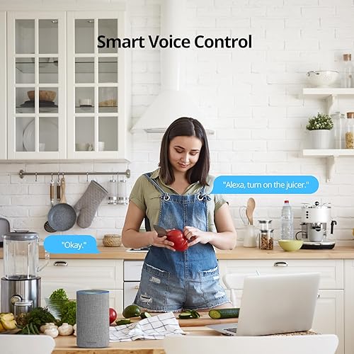 Miniatura 4 de SONOFF Enchufe inteligente S40 con monitoreo de energía, salida inteligente de 15 A, certificado ETL, compatible con Alexa y Google Home, compatible