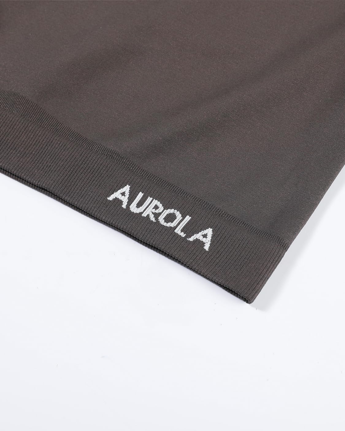 AUROLA Essentials Seamless Short Sleeve Crop Top for Women Workout Active Comfort Athletic Shirts Tee - Image 4