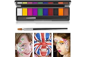 10 Shades of Vibrance: Neon Water-Activated Graphic Eyeliner Palette