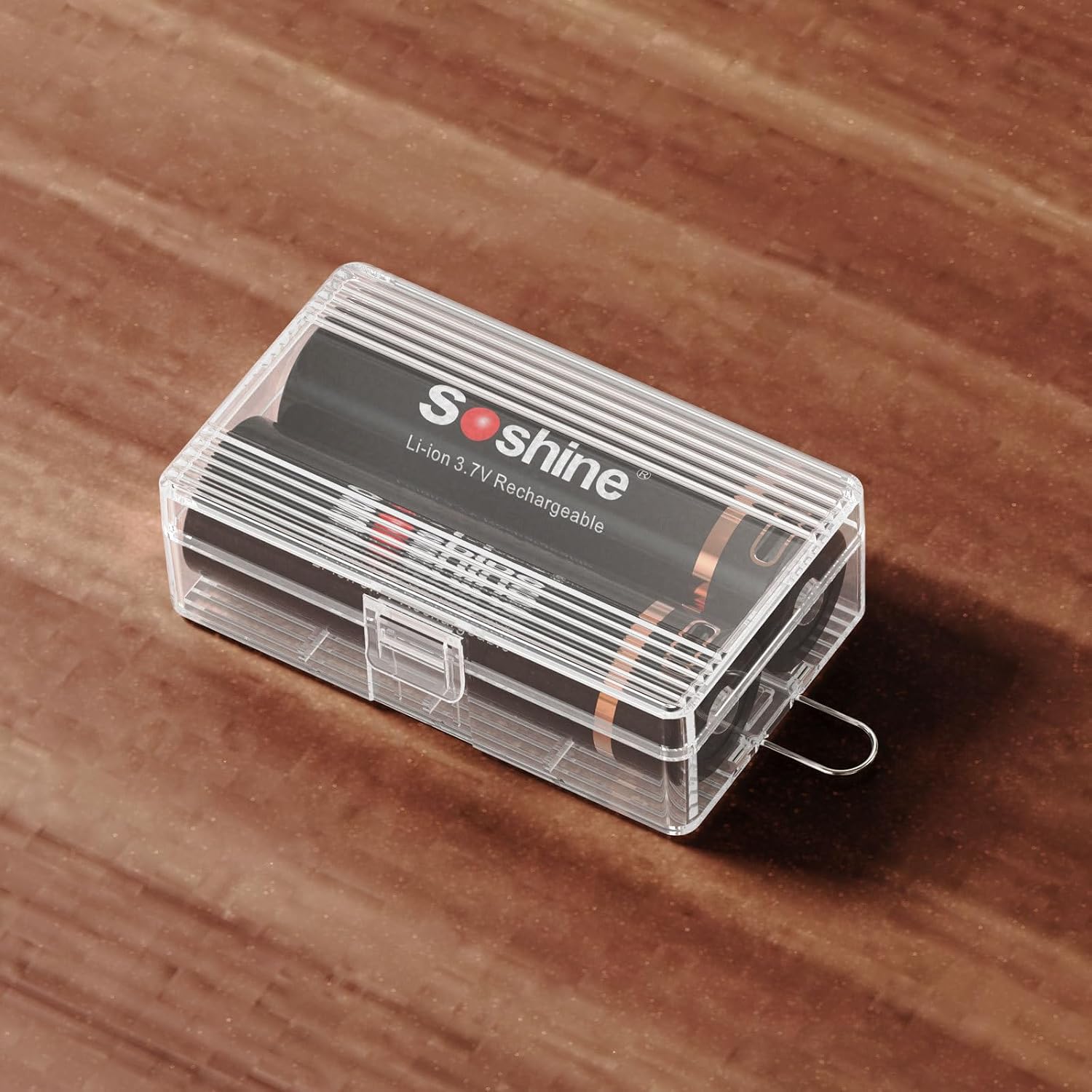 6Pcs 21700 Battery Storage Case Box Organizer Holder 2 Capacity Transparent