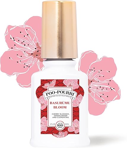 Miniatura 2 de Poo Pourri - Espray para inodoro Before-You-Go, Basarumu Bloom, 2 fl oz, flor de cerezo, sándalo y clementina