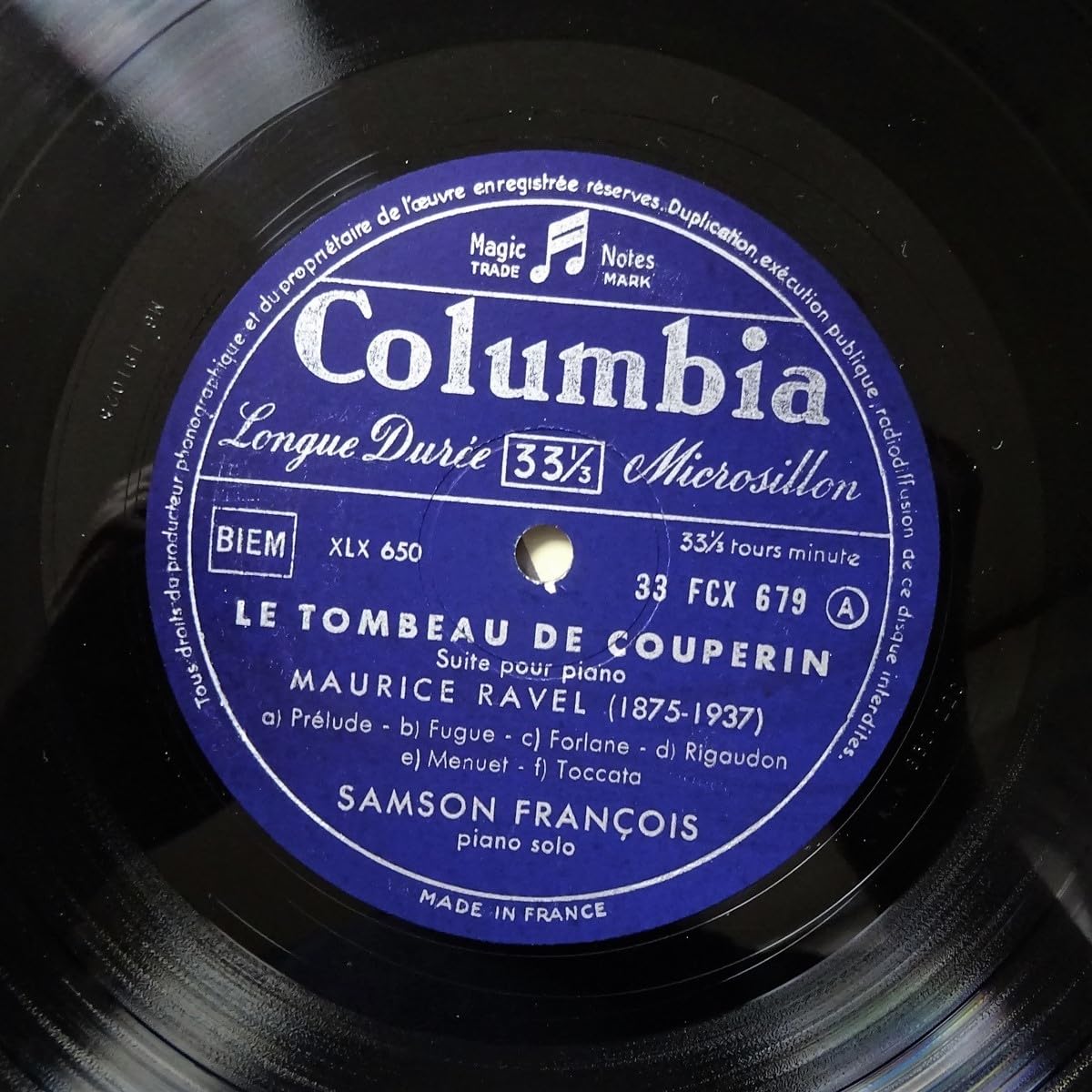 Amazon.co.jp: 仏Columbia FCX679 ラヴェル「ガスパールの夜 