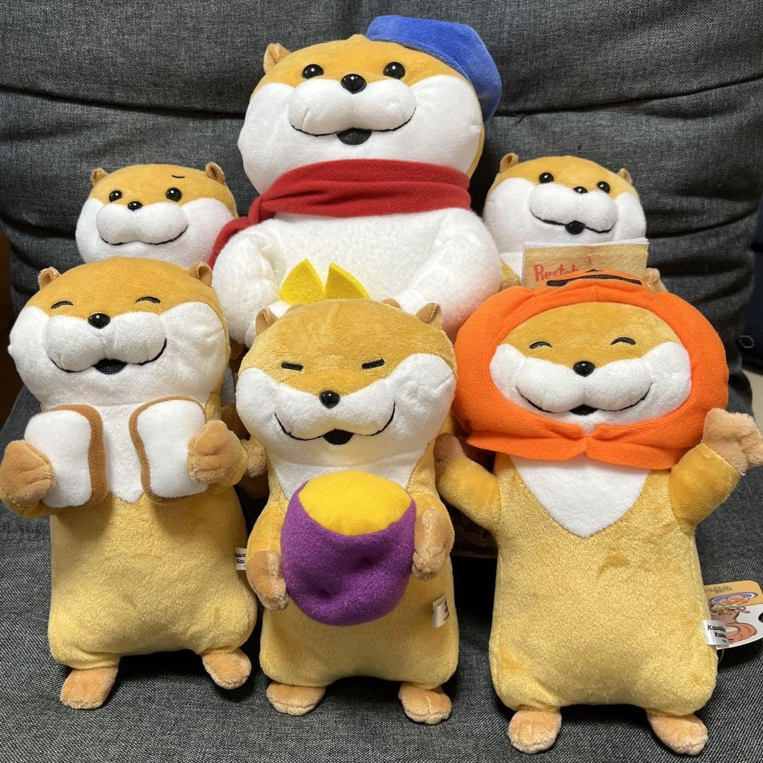 Amazon.co.jp: 可愛い嘘のカワウソ ぬいぐるみ 6体セット SD : おもちゃ