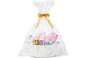 Charming and Practical Woven Gift Basket for Easter Celebrations