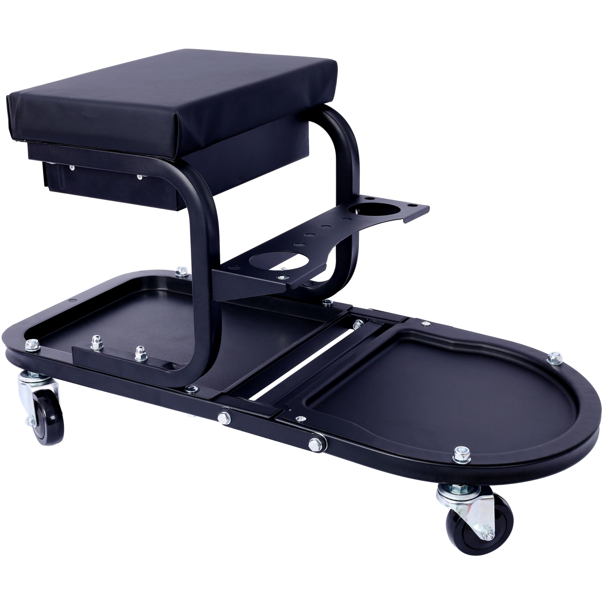 Ultimate Rolling Detailing & Utility Cart, for Cars, Trucks, Ss, RVs, Home, Garden, Garage & More, Black