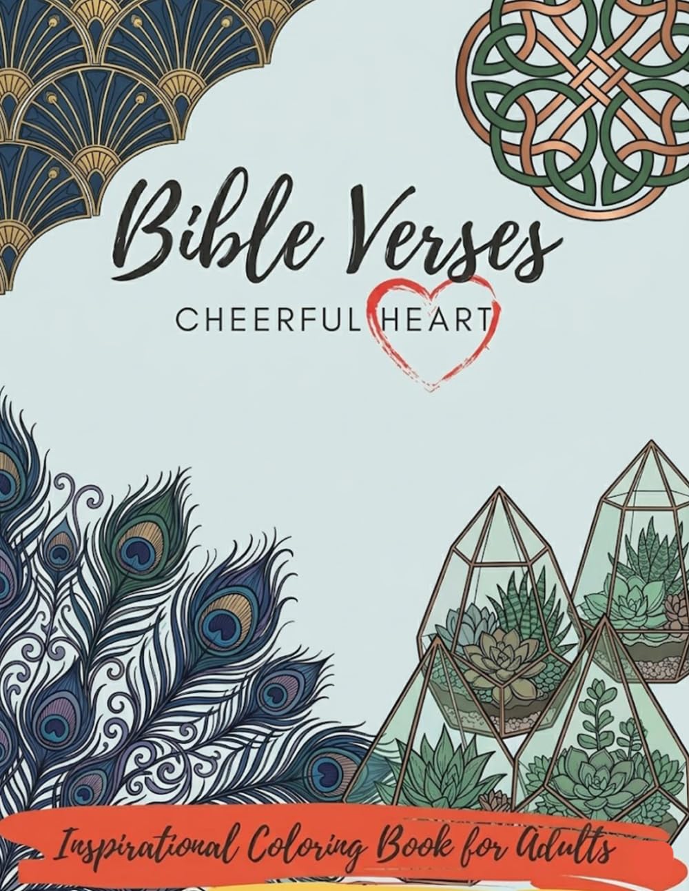 Bible Verses Coloring Book for Adults: Inspirational Scripture Coloring Pages with Encouraging Bible Quotes, Faith Based Designs, and Relaxing Christian Artwork