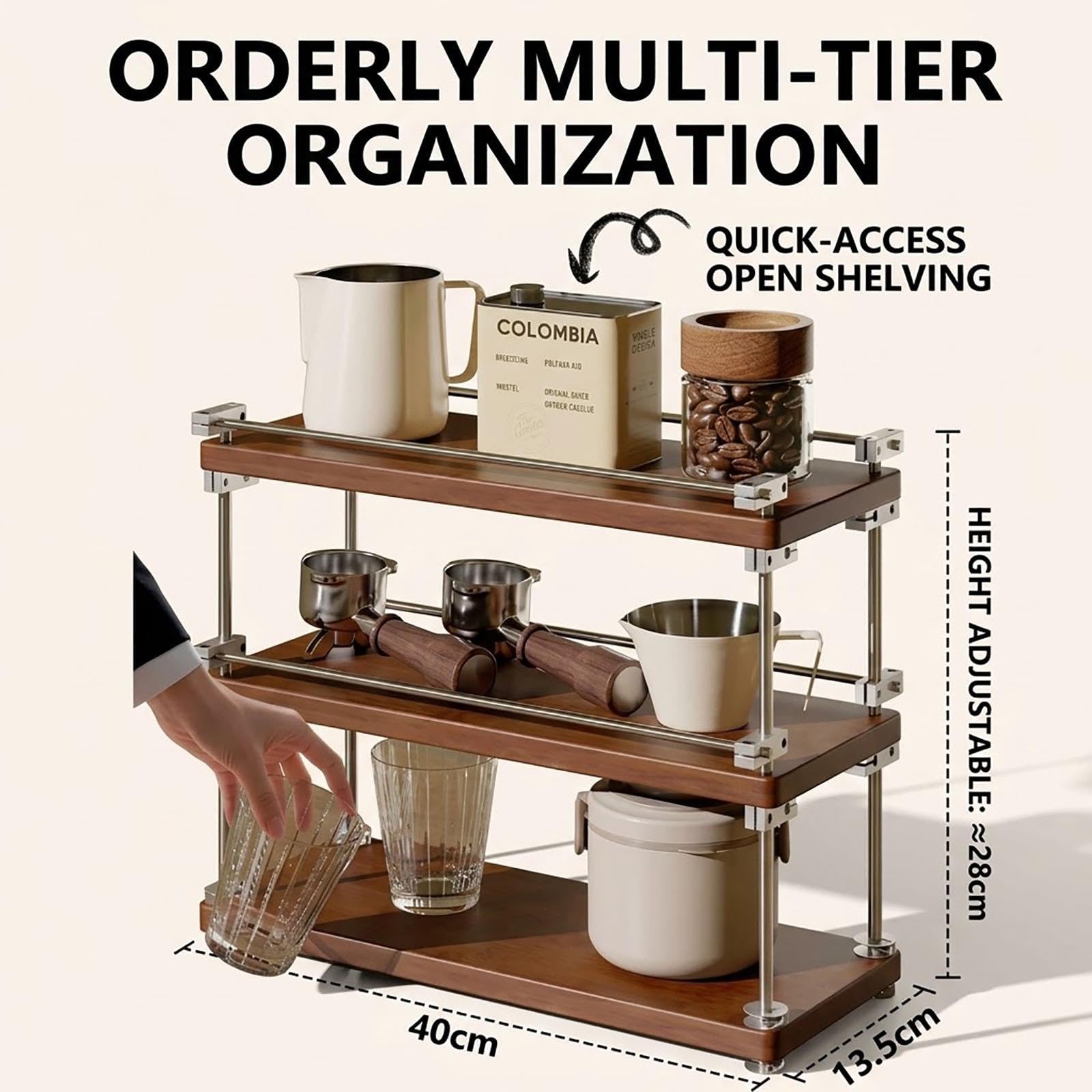 Porta Tazze in Legno, Supporto for Tazze da caffè for Cucina