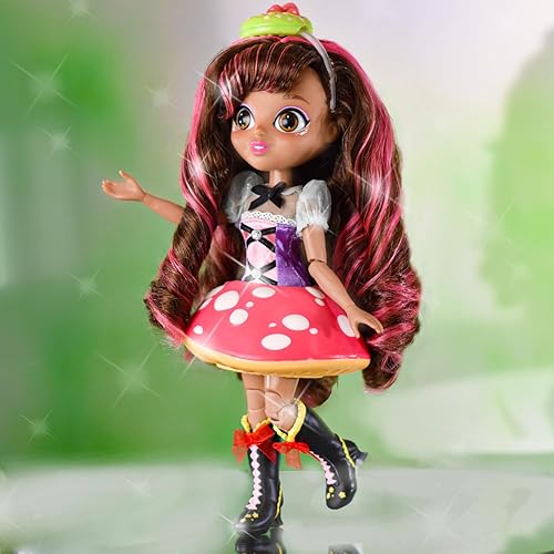 Miniatura 5 de Sunny Days Entertainment Fidgie Friends Fairie Garden, muñeca de moda con alas de mariposa con características para ansiedad