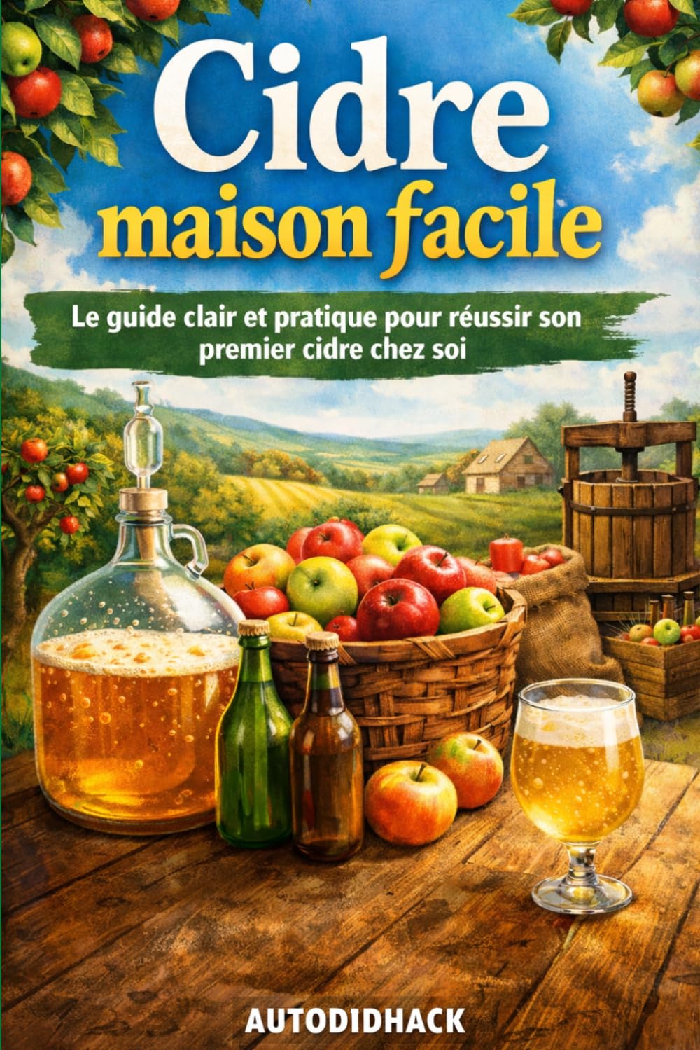 Cidre maison facile: Le guide clair et pratique pour réussir son premier cidre chez soi