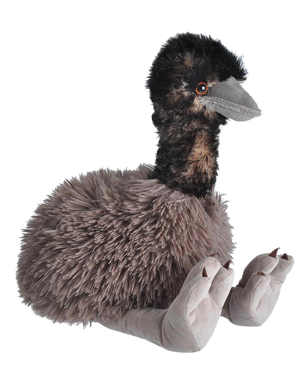 Cuddlekins Emu, Stuffed Animal, 12 Inches, Plush Toy, Fill is Spun Recycled Water Bottles