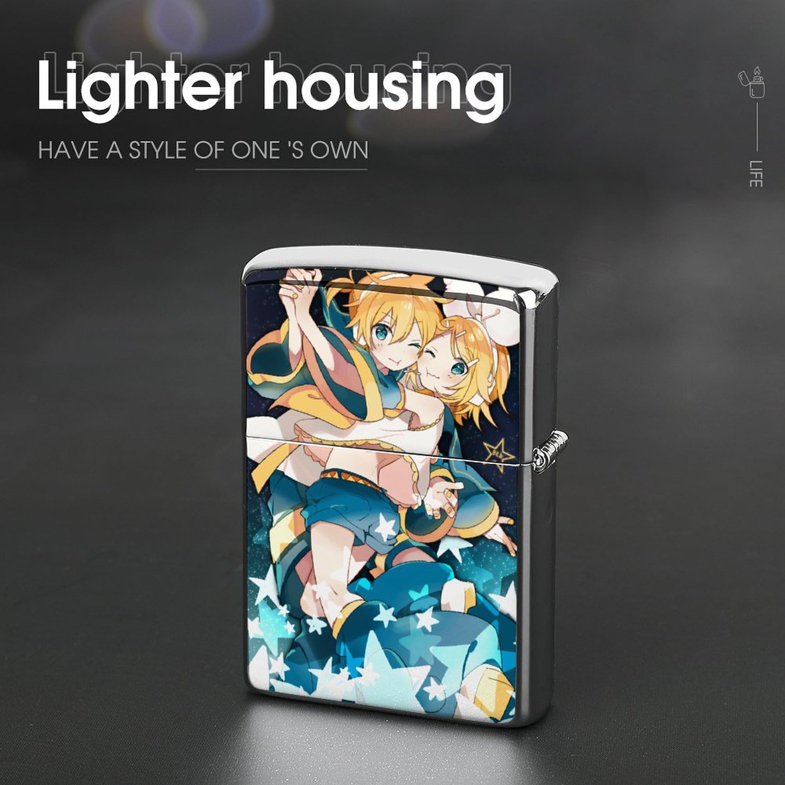 Amazon.co.jp: ジッポライター アーマー 鏡音リン 鏡音レン Vocaloid 