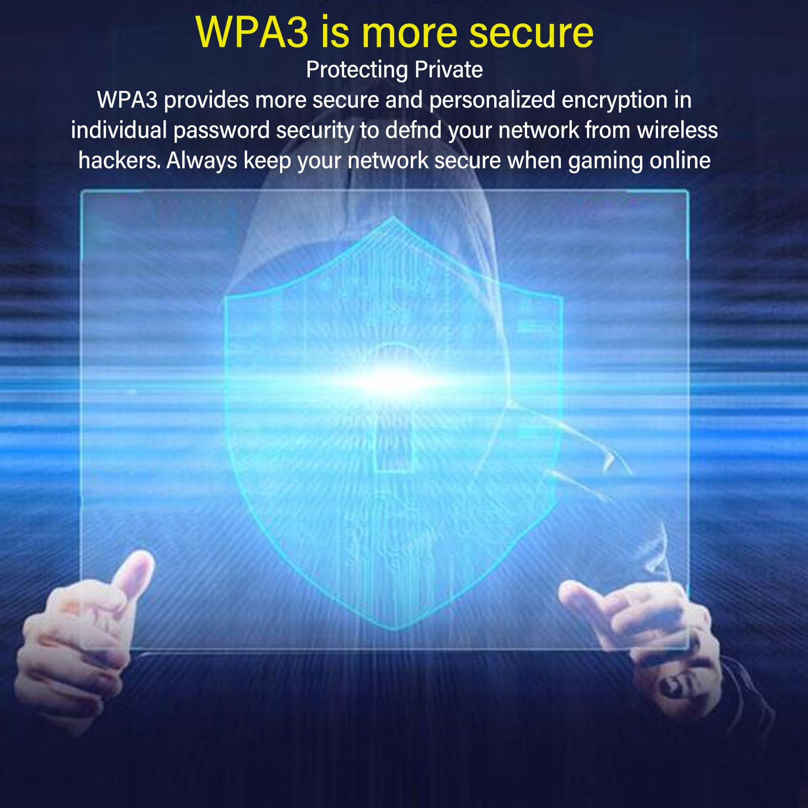 Generic Scheda WiFi 6 Wireless PCIE AX210 con Bluetooth 5.3, Scheda WiFi PCIE a 3 Bande Ad Alta velocità 5374 Mbps per PC Desktop, Forte compatibilità per 10 11
