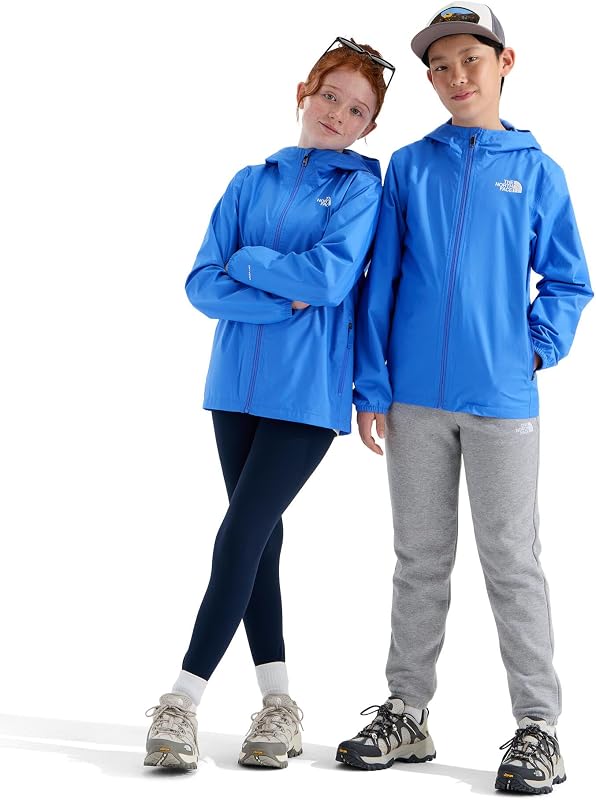 campera impermeable Zipline para niños THE NORTH FACE | Chubasquero impermeable y transpirable, puños elásticos, bolsillos con cremallera, repelente al agua.