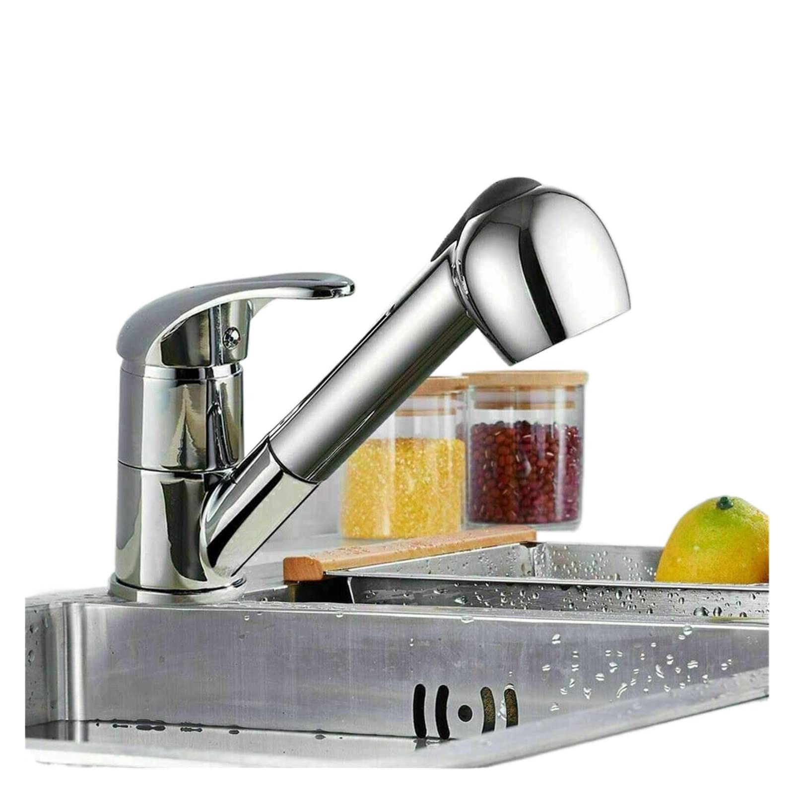 Mitigeur de cuisine bec extractible pour faciliter la vaisselle au quotidien