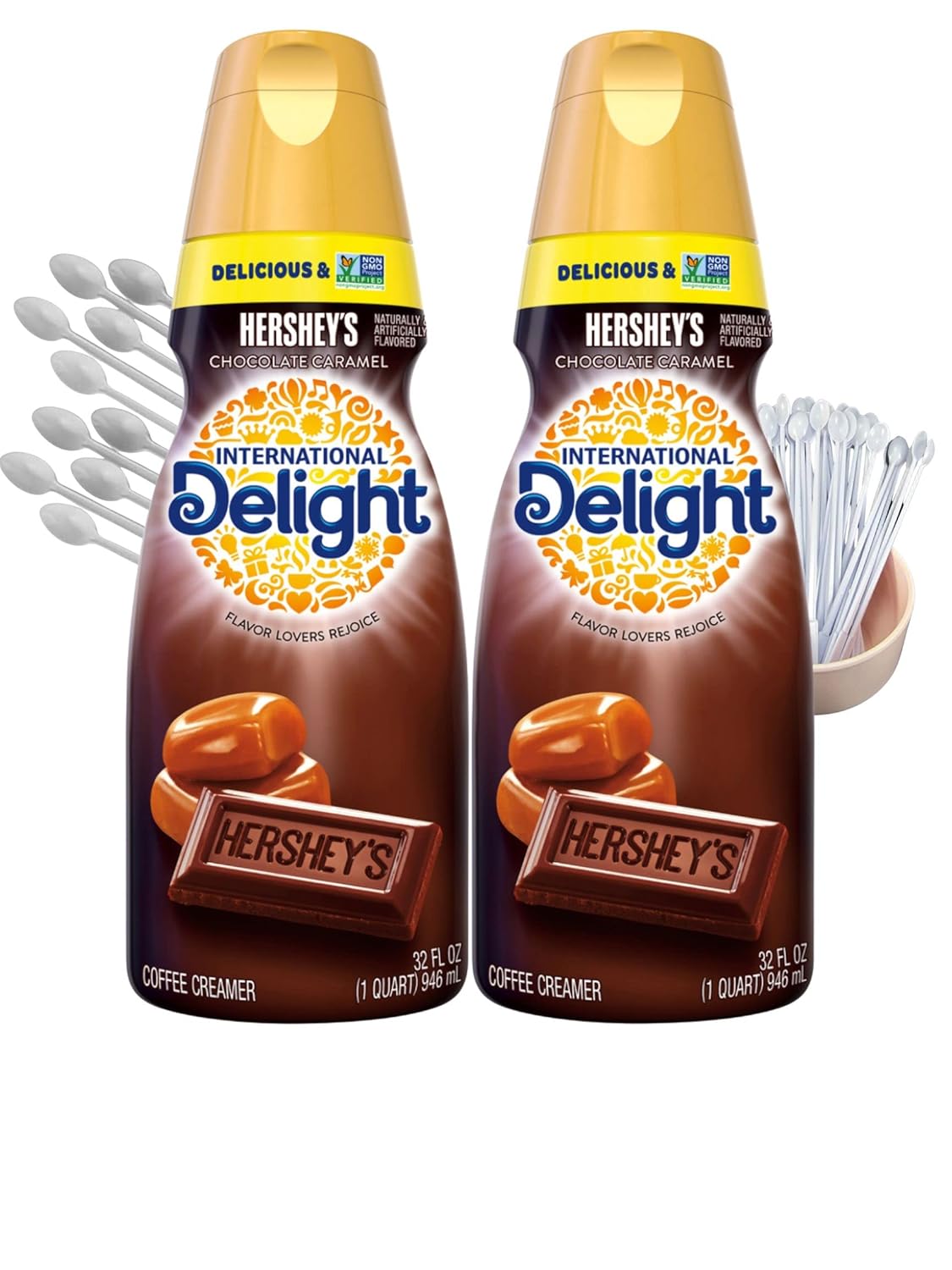 Hershey's Chocolate Caramel Coffee Creamer Bundle