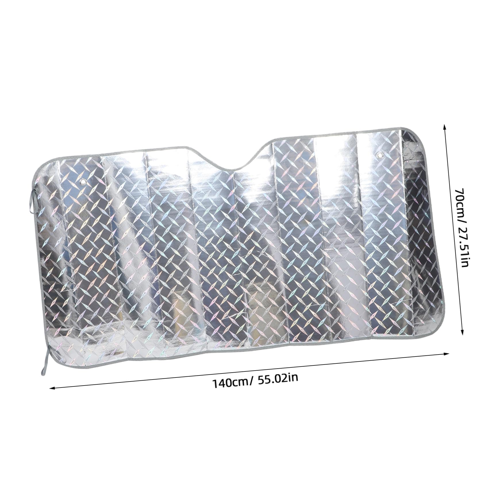 Ipetboom Para Sole Rigido Per Auto Tendina Parasole Per Finestrino Anteriore Copertura Parasole Per Parabrezza Blocca Luce Solare Impedisce Neve Adatto Vari Modelli Installazione Facile