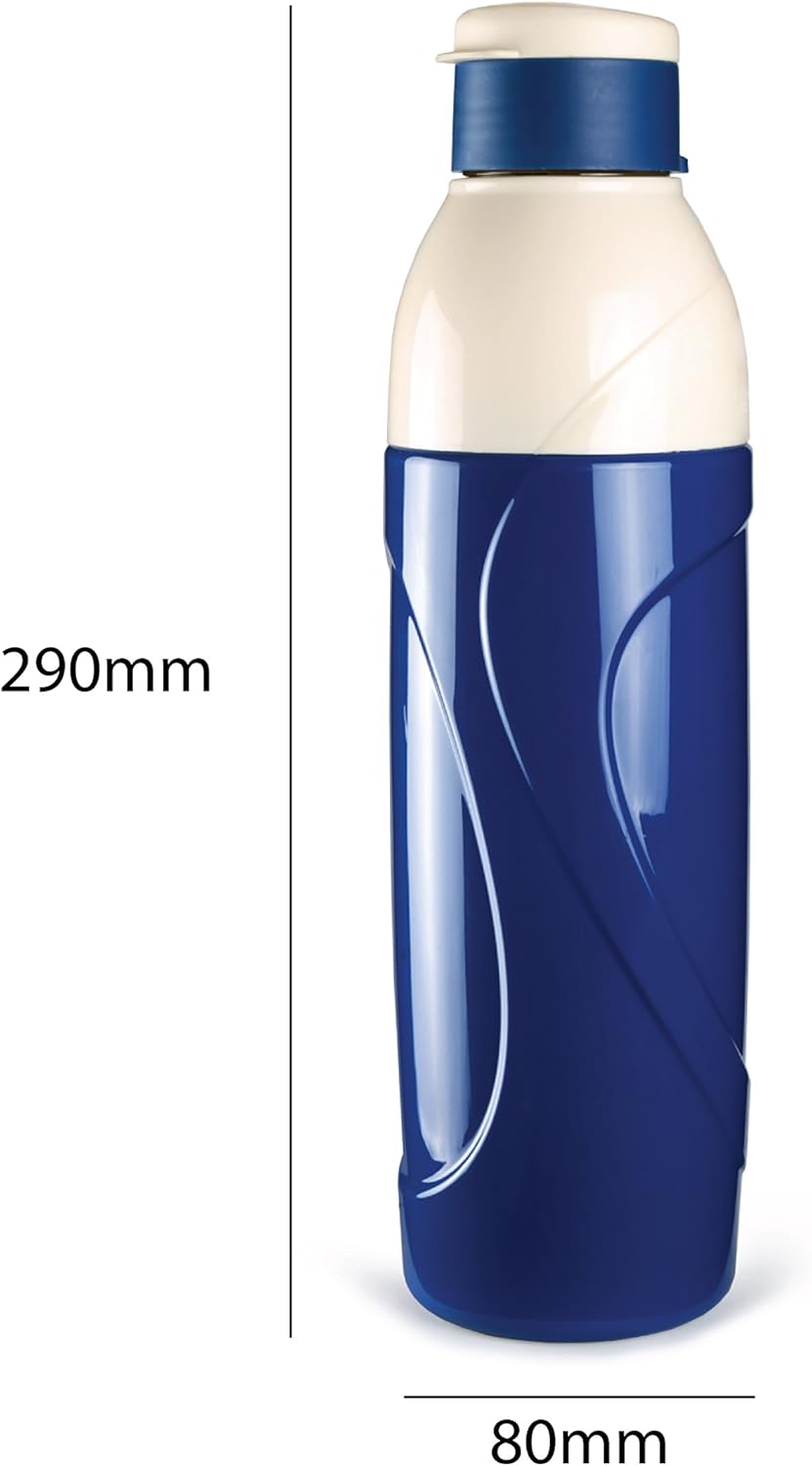Cello Puro Insulated Water Bottle, 900ml, Set of 4, Assorted