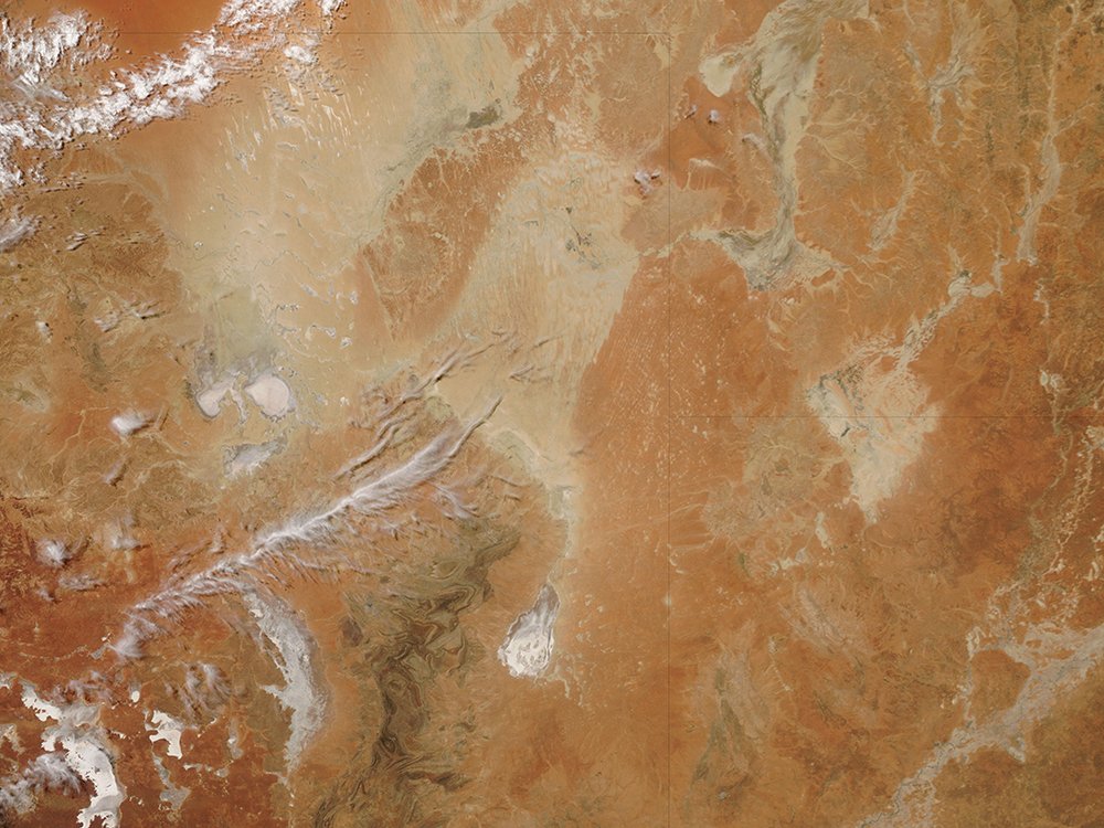 NASA Tirari Desert grand tableau pour habiller un grand mur