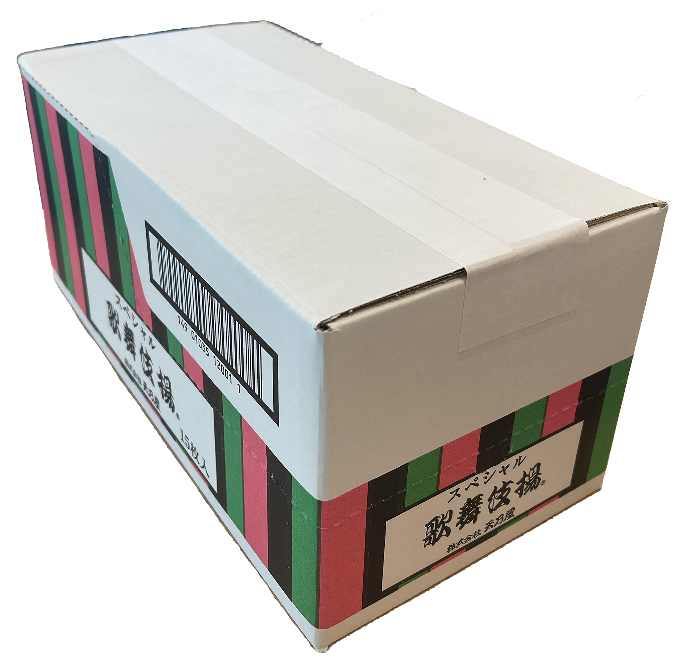 Amazon.co.jp: 天乃屋 スペシャル歌舞伎揚 1枚×15個 : 食品・飲料・お酒 