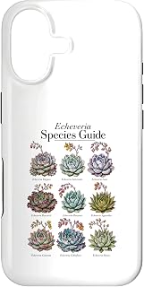 Echeveria Species Guide Succulent Gardener Case for iPhone 17