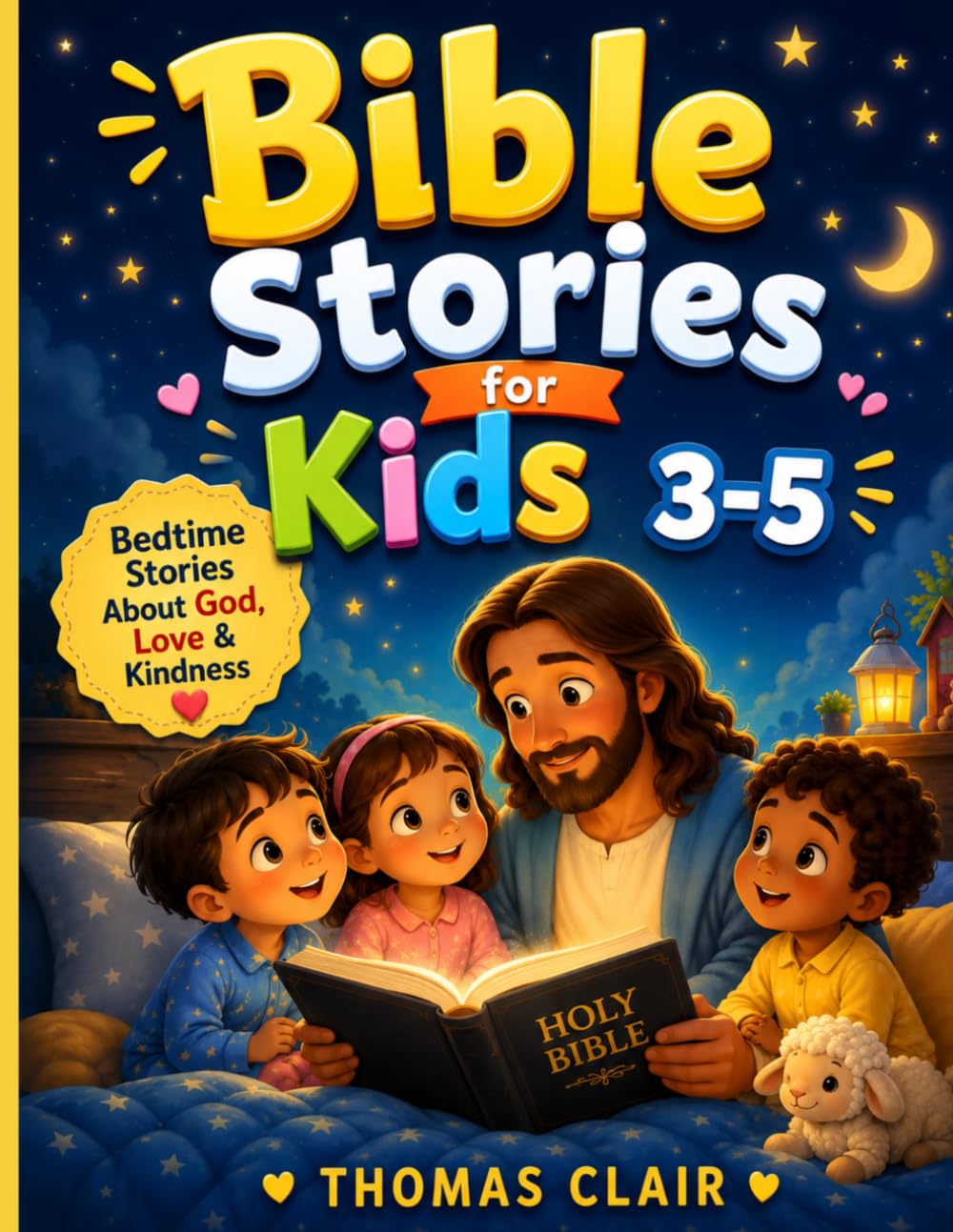 Bible Stories for Kids 3–5: Bedtime Stories About God, Love & Kindness