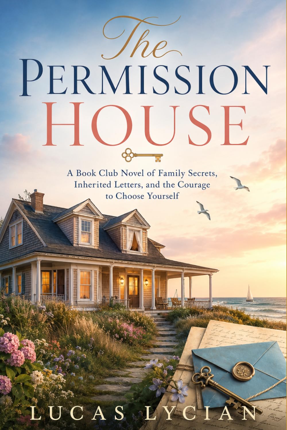 The Permission House: A Book Club Novel of Family Secrets, Inherited Letters, and the Courage to Choose Yourself